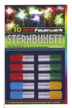 Sternbukettpatronen cal.15 Inh.10St.