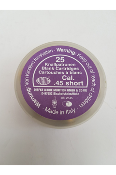 Platzpatronen cal.45  25 Stück