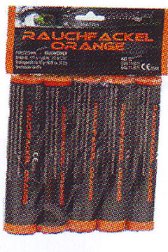 Rauch-Fackel orange  60 Sek.  1 Stück
