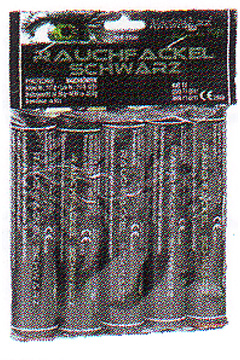 Rauch-Fackel schwarz  60 Sek.  1 Stück
