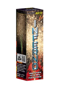 Inferno  Mega Fontäne   40 Sek  3m