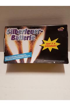 Vulkan-Silberf?cher 3St.25Sek.2,5m