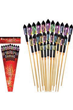 Rocket  Wolrld   27  Raketen.-Blister