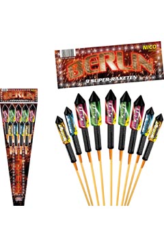 Berlin   9  Raketen.-Blister