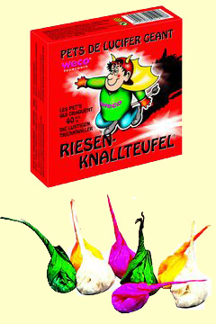 Riesen-Knallteufel  = 1 P?ckchen mit 40 St?ck