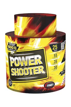 Power Shooter  25 Schuss, Effekth?he bis ca. 55 m, feuert ca. 35