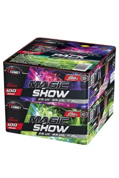 Doppelpack  Magic Show 200 Schuss, 66 Schuss, ca. 45 sec., Höhe