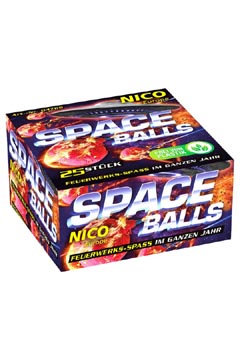 Space Balls Knatterbälle  25er-Schachtel