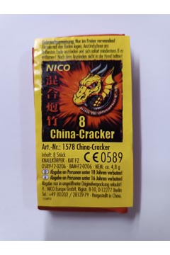China-Cracker   8 St?ck  P?ckchen