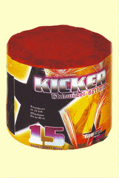 Kicker  15-Schuss  25 Sek.  40 m