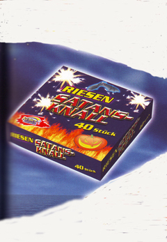 Riesen-Satansknall  40 St?ck in der Schachtel