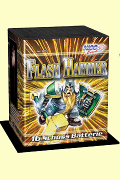 Flash Hammer   16  Schuß  30 Sek. 45 m