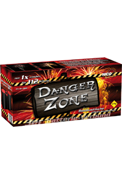 Danger zone 3er Verbund-Batterie  Brenndauer: 35 Sek