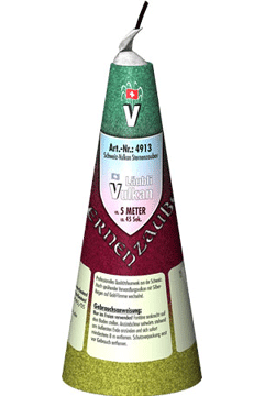 Schweitzer -Vulkan  Sternenzuauber 45sek. 5m