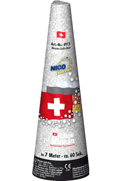 Schweitzer -Vulkan  Silberregen 60 sek. 7m