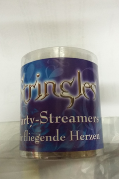 Stringles  Luftschlangen-Werfer  6 Stück