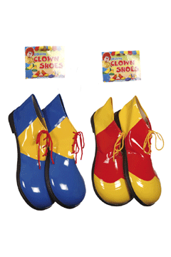 Clownschuhe 2 verschiedene Farben