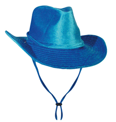 Cowboy Hut Brad Luxe blau