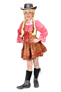Country Mädchen 128 + 152 – Perücke