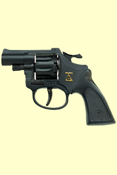 Olly 8er Schuss-Revolver Kunststoff schwarz 127mm