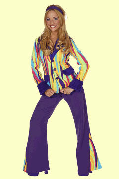 Disco Anzug lila