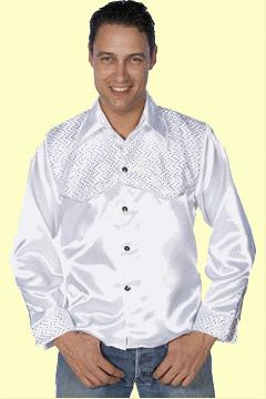 Disco - Bluse weiß/weiß