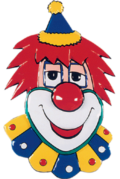 Clown-Deco (Clown) 45 x 75 cm
