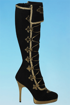 Arena Stiefel schwarz/gold 37,5 - 41,5