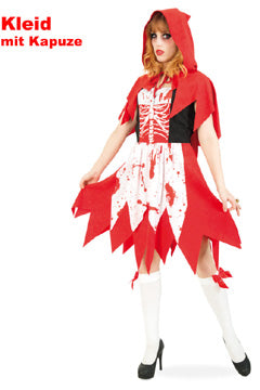 Blutkäppchen Kleid mit Kapuze