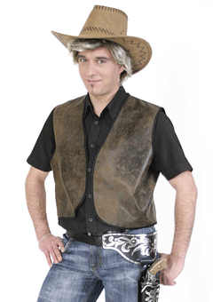 Cowboy Back Weste L + XXL