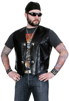 Biker Weste L + XXL