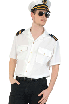 Captain--Hemd M L XL XXL
