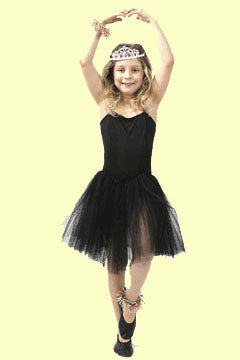 Ballerina schwarz 116 – Kleid