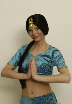 Bollywood Fashion schwarz