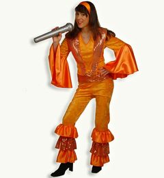 ABBA (Anita) orange 40 – Perücke