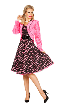 Bolero-Jacke rot