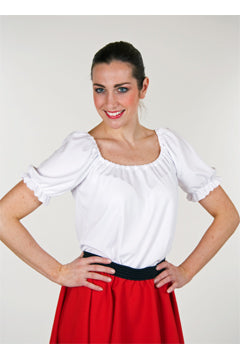 Bluse weiße Allzweg-/Carmenbluse
