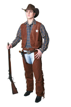 Chaps (Cowboy-Überhosen) braun
