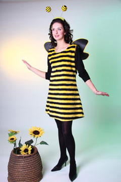 Biene Kleid