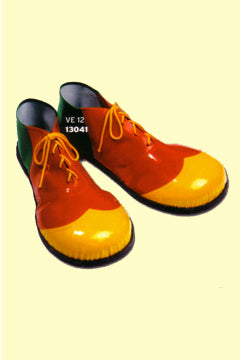 Clownschuhe de Luxe gelb/rot/grün