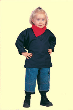 Bauern-Bluse dunkelblau f Kinder