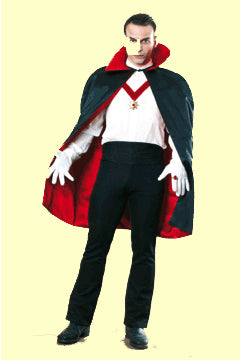 Deluxe Satin Wende Cape mit Stehkragen OSZ