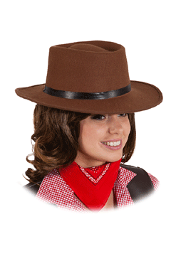 Cowboy-Hut Tom braun
