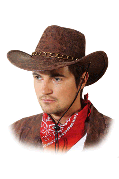 Cowboyhut Bill,braun