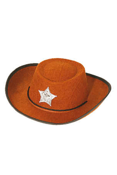 Cowboyhut,braun f Kinder