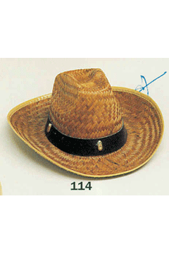Cowboyhut m Lederband