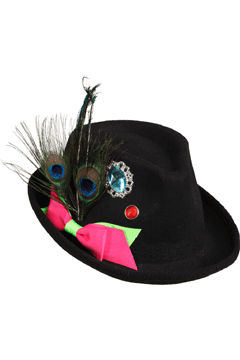 Bayernhut m Federschmuck,schwarz
