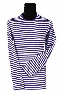 Ringelpulli Langarm blau/weiß XXXXL