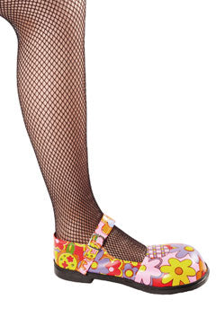 Blumen-Clown-Schuhe de luxe Damen