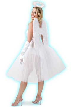Ballerina weiß XXXL – Perücke